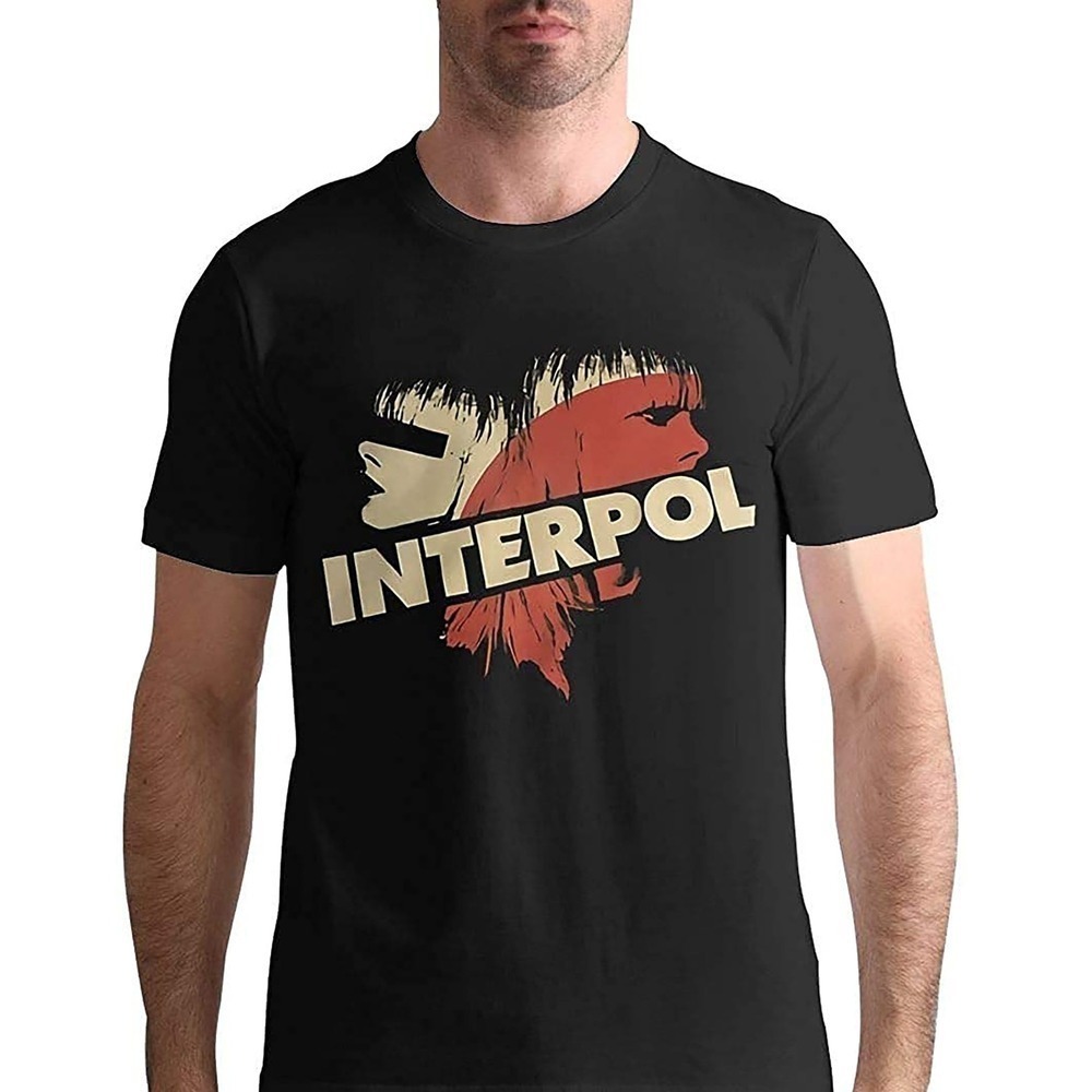 Interpol Tour  Shirt Interpol Band T Shirt